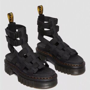 Dr. Marten’s Ricki Leather Platform Chunky Gladiator Sandal
